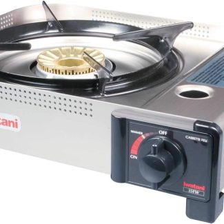 Iwatani 35FW Single-Burner Butane Portable Cooktop Indoor & Outdoor Cooking Stove Medium